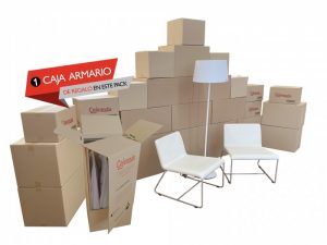 Cajas de cartón para mudanzas